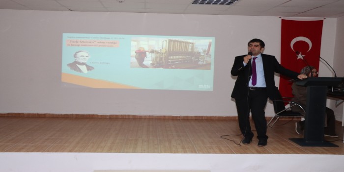 Kahta’da TÜBİTAK Bilim Söyleşisi gerçekleştirildi